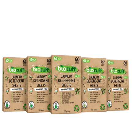 BioTuff Laundry Detergent Sheets Eco Friendly