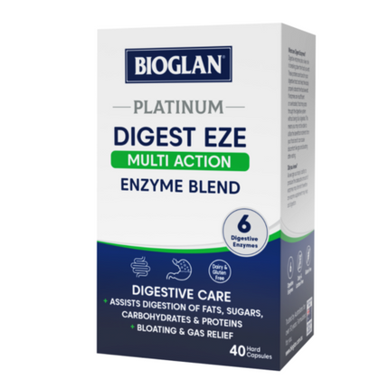 Bioglan Biohappy Digest Eze Caps 40 - OhYouLuckyDuck.com.au