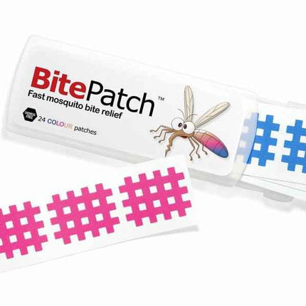 BitePatch Mosquito Bite Relief Patch Colours 24 Pack - OhYouLuckyDuck.com.au