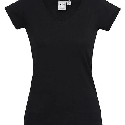 Biz Collection Womens Viva Short Sleeve Tee T403L