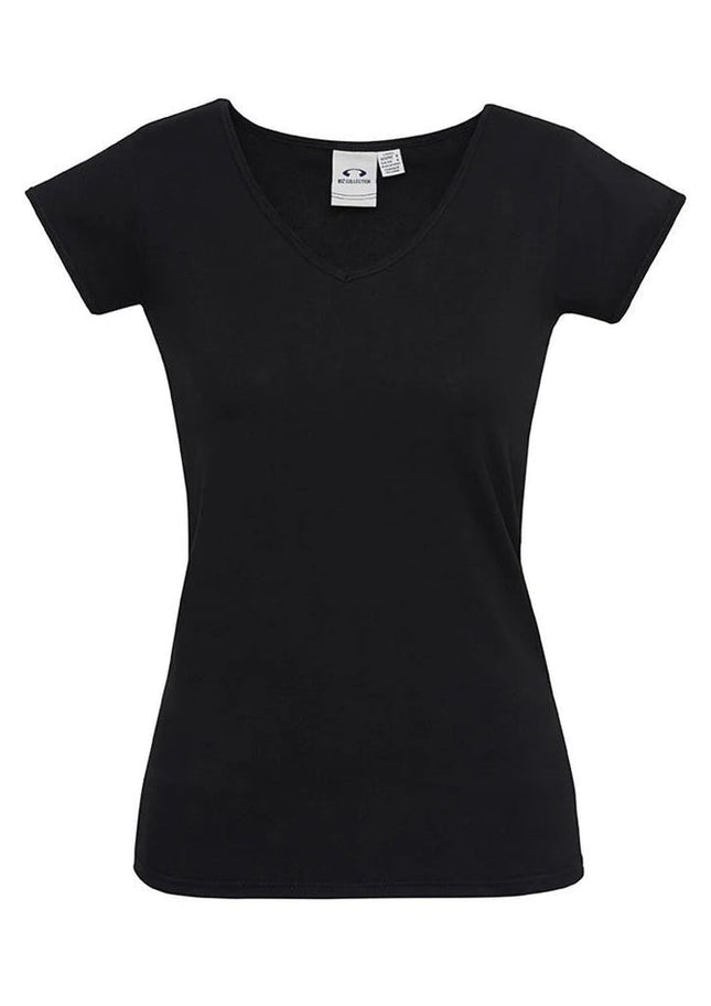 Biz Collection Womens Viva Short Sleeve Tee T403L