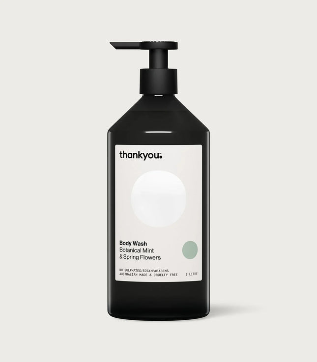 Thankyou Body Wash Botanical Mint Spring 1L