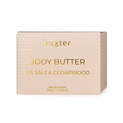 Huxter Sea Salt and Cedarwood Body Butter 200G