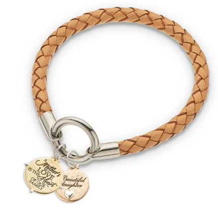 Palas Jewellery A Mothers Love Charm in Silver and Brass for a Bracelet or Necklace