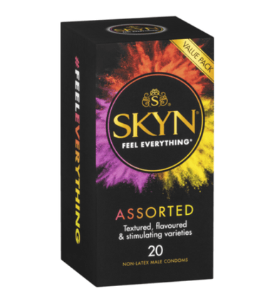 Skyn Assorted Condoms 20 Pack - OhYouLuckyDuck.com.au
