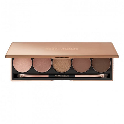 Nude By Nature Natural Illusion Eye Palette Classic Nude - OhYouLuckyDuck.com.au