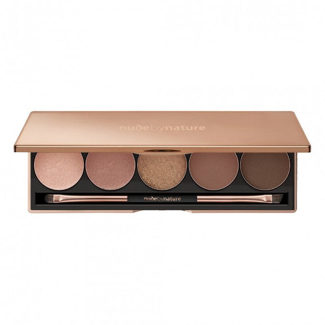 Nude By Nature Natural Illusion Eye Palette Classic Nude - OhYouLuckyDuck.com.au