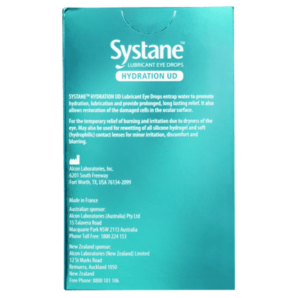 Systane Hydration Ud Eye Drops 30x0.7mL - OhYouLuckyDuck.com.au