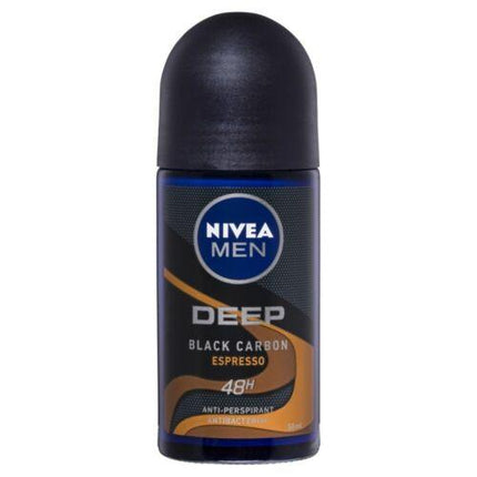 Nivea Deep Espresso Anti-perspirant Roll-on Deodorant 50ml - OhYouLuckyDuck.com.au