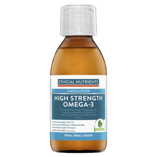 Ethical Nutrients High Strength Omega-3 Fresh Mint 170ml - OhYouLuckyDuck.com.au