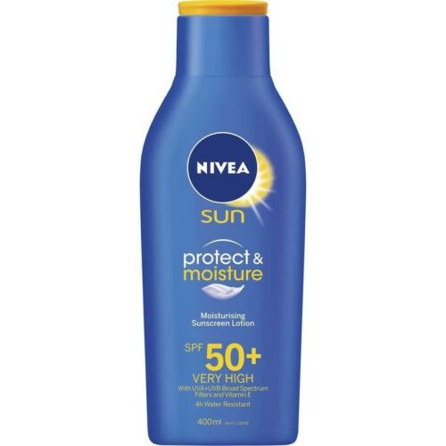 Nivea Sun SPF50+ Sunscreen Lotion 400ML - OhYouLuckyDuck.com.au