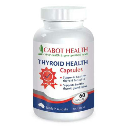 Cabot Health Thyroid Health Caps 60 - OhYouLuckyDuck.com.au