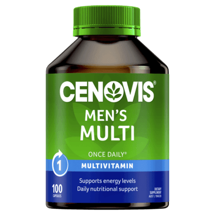 Cenovis Mens Multi 100 Capsules - OhYouLuckyDuck.com.au