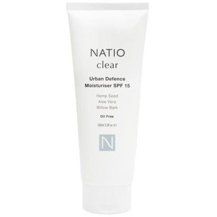 Natio Clear Oil Urban Defence Moisturiser SPF 15 100ml - OhYouLuckyDuck.com.au