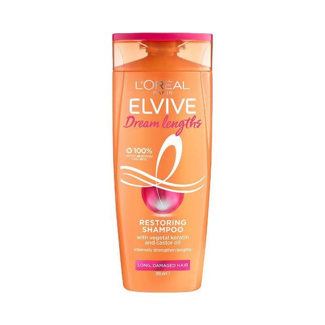 L'Oreal Paris Elvive Dream Lengths Shampoo 300ml - OhYouLuckyDuck.com.au