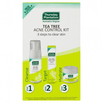 Thursday Plantation Tea Tree Clear Skin and Acne Control Pack - OhYouLuckyDuck.com.au