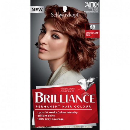 Schwarzkopf Brilliance 68 Chocolate Rush - OhYouLuckyDuck.com.au