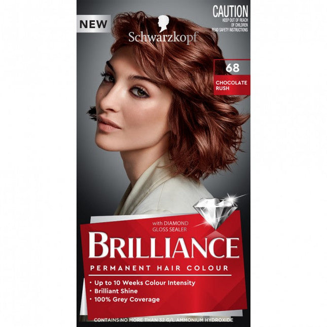 Schwarzkopf Brilliance 68 Chocolate Rush - OhYouLuckyDuck.com.au