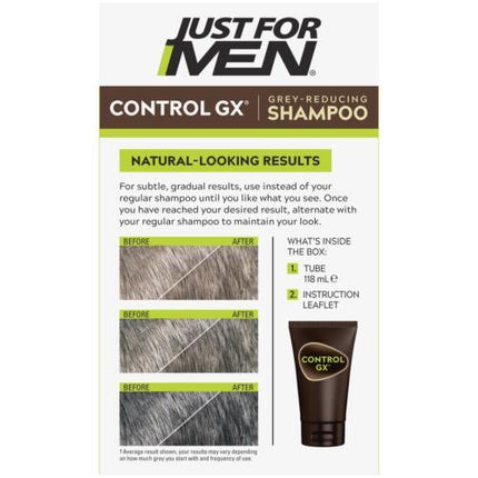 Just For Men Control Gx Grey Reducing Shampoo 118ml - OhYouLuckyDuck.com.au