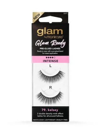 Glam By Manicare 79. Kelsey Glam Ready Pre-Glued Lashes - OhYouLuckyDuck.com.au