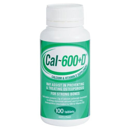 Cal-600 + D 100 Tablets - OhYouLuckyDuck.com.au