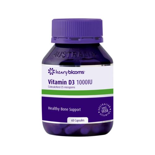 Blooms Vitamin D3 1000IU Caps 200 - OhYouLuckyDuck.com.au