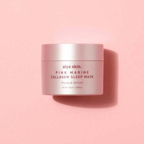 Alya Skin Pink Marine Collagen Sleep Mask 100ml - OhYouLuckyDuck.com.au