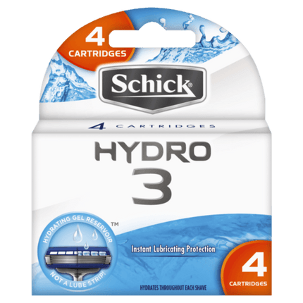 Schick Hydro 5 Cartridges 4 Pack - OhYouLuckyDuck.com.au