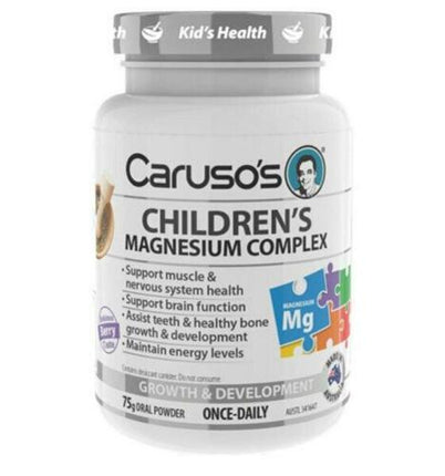 Caruso's Childrens Magnesium Complex 75G - OhYouLuckyDuck.com.au