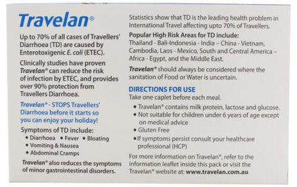 Travelan 30 Caplets - OhYouLuckyDuck.com.au