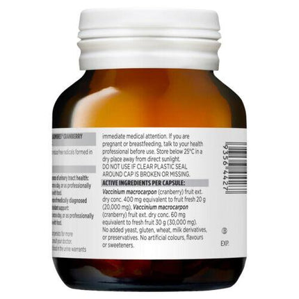 Blackmores Cranberry Forte 50000 30 Capsules - OhYouLuckyDuck.com.au