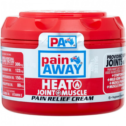 Pain Away Heat Plus Pain Relief Cream 70g - OhYouLuckyDuck.com.au