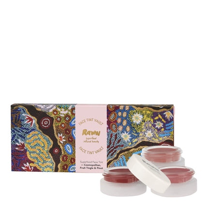 Raww Superfood Face Tint Vault - OhYouLuckyDuck.com.au