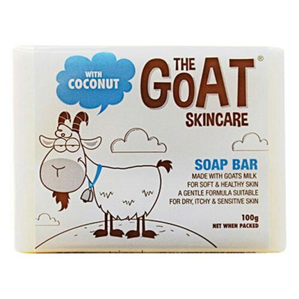 The Goat Skincare Soap Bar Coconut 100G - OhYouLuckyDuck.com.au