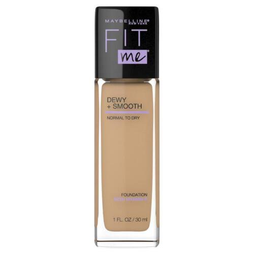 Maybelline Fit Me Foundation Dewy Smooth 225 Medium Buff - OhYouLuckyDuck.com.au
