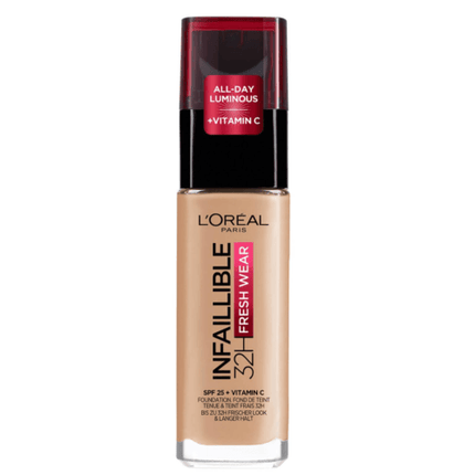 L'Oreal Infallible 24H Fresh Wear Foundation - 330 Hazelnut - OhYouLuckyDuck.com.au