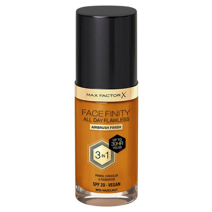 Max Factor Facefinity All Day Flawless 3-In-1 Foundation 95 Hazelnut