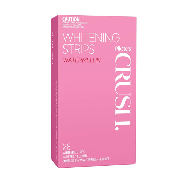 Piksters Crush Whitening Strips Watermelon 28pk - OhYouLuckyDuck.com.au