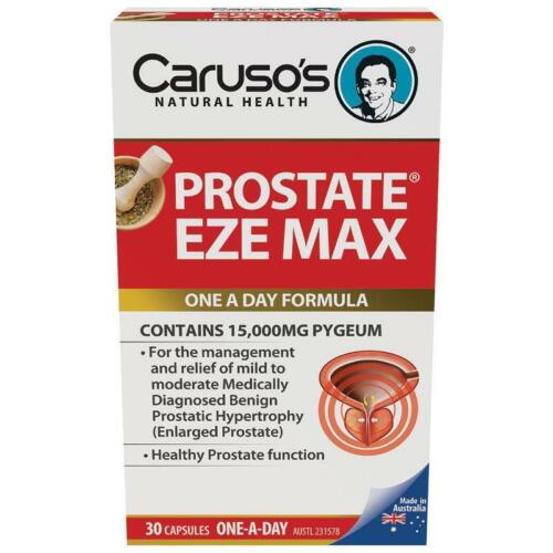 Caruso’s Prostate Eze Max Caps 30 - OhYouLuckyDuck.com.au