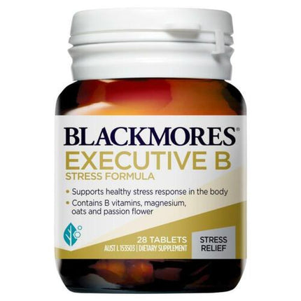 Blackmores Executive B Stress Formula 28 Tablets - OhYouLuckyDuck.com.au