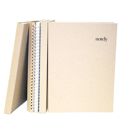 Notely Cacao Crush Notes Notebook with Wrap Around Cover B5 120 Pages