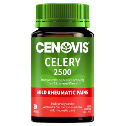 Cenovis Celery 2500 80 Capsules - OhYouLuckyDuck.com.au