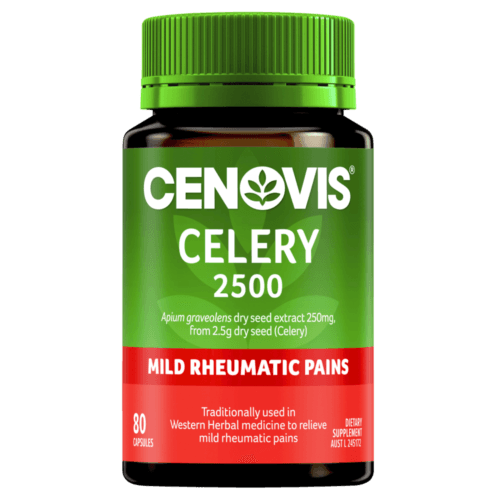 Cenovis Celery 2500 80 Capsules - OhYouLuckyDuck.com.au