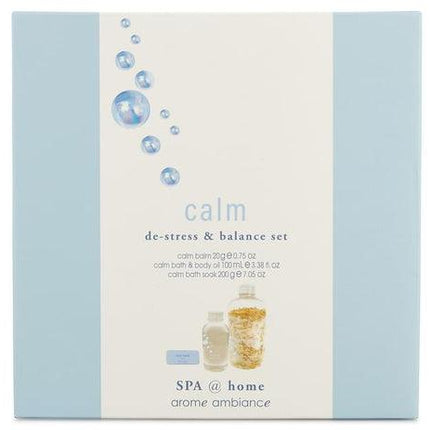 Arome Ambiance Spa Home Calm De-Stress & Balance Set