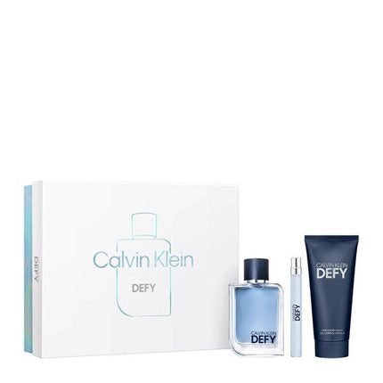 Calvin Klein Defy For Men 3 Piece Gift Set with EDT 100ML
