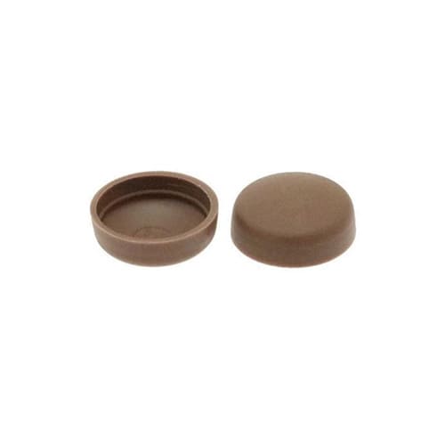 Generic Screw Cap Cover Teak 6-8g 10pack