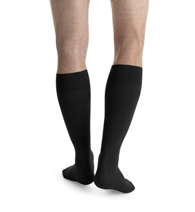 Jobst For Men Casual Knee High Medium Black 15-20 Mmhg