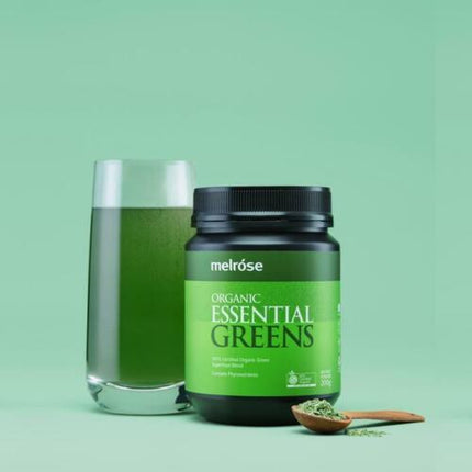 Melrose Organic Essentials Greens 200g - OhYouLuckyDuck.com.au