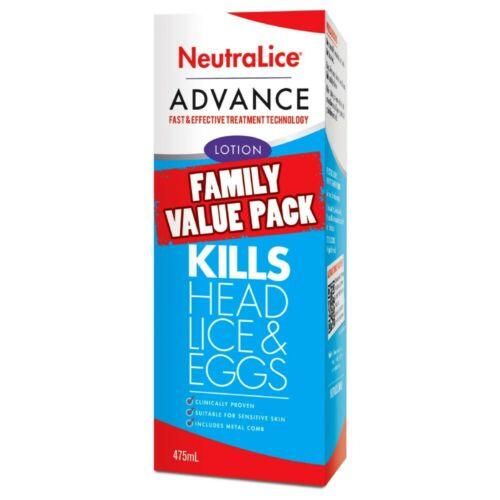 NeutraLice Advance Lotion Family Value Pack 475mL - OhYouLuckyDuck.com.au