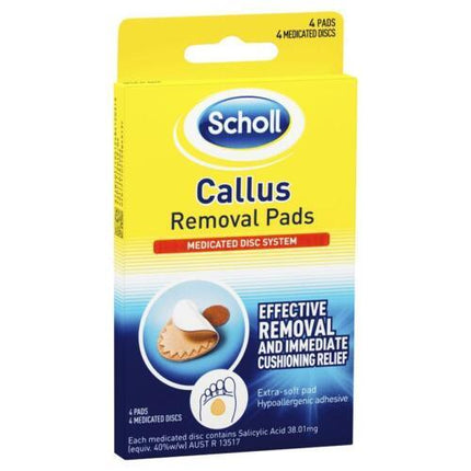 Scholl Callus Removal Pads - OhYouLuckyDuck.com.au